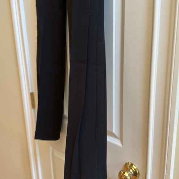 Alberto Makali Black Trousers with Pleated Detail 4 - Picture 7 of 12